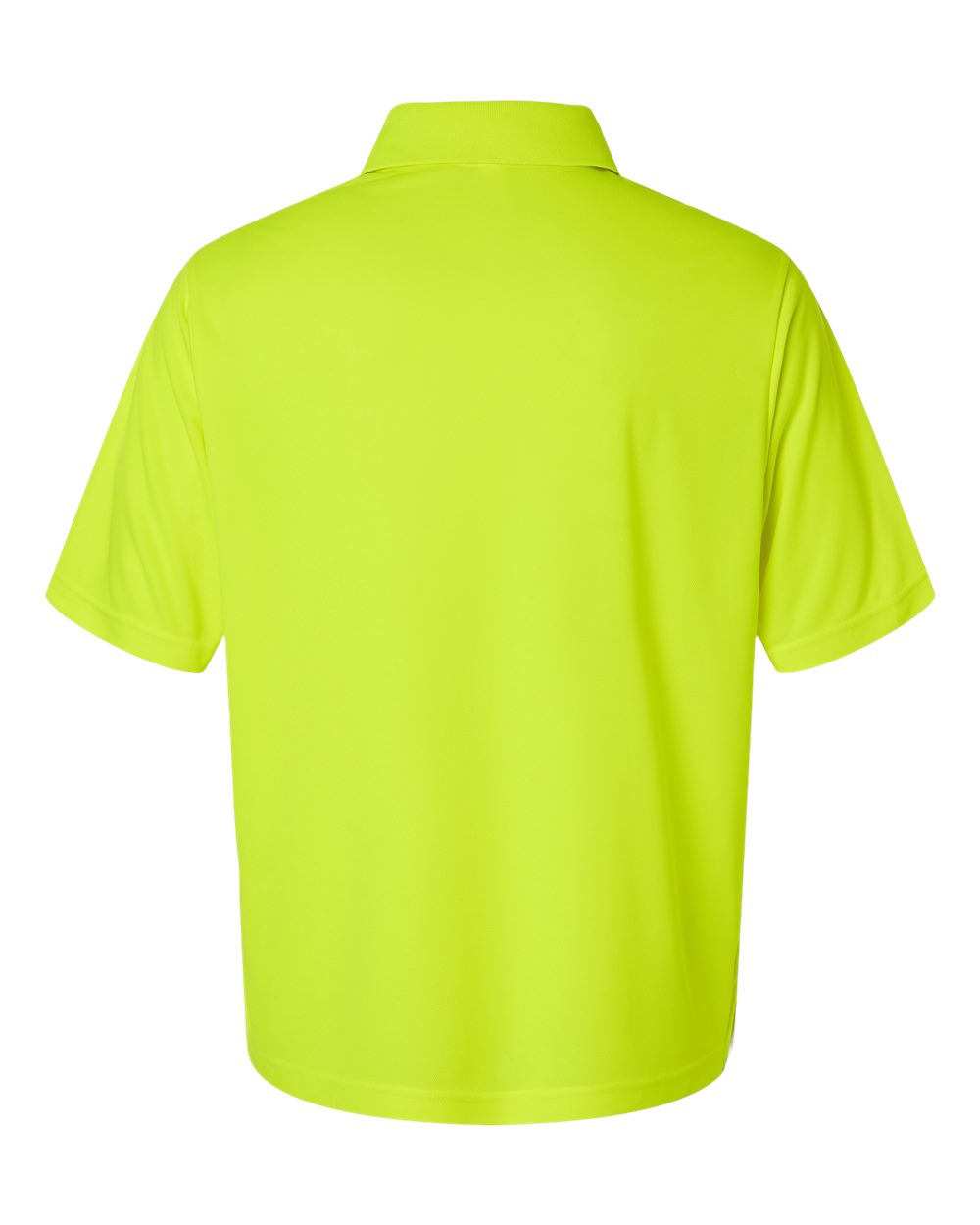 Men's Nova Performance Pique Polo - Back - B264A7163 - Safety Yellow