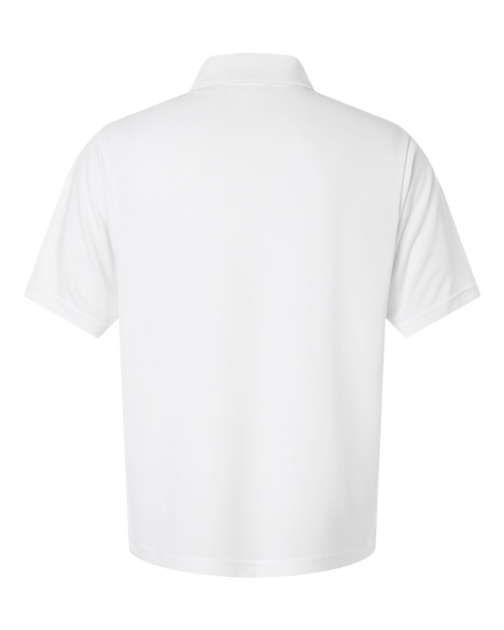 Men's Nova Performance Pique Polo - Back - B264A7003 - White