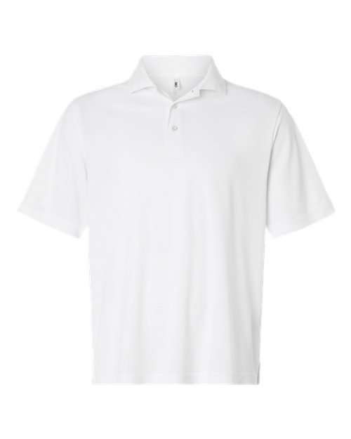 Men's Nova Performance Pique Polo - Front - B264A7003 - White