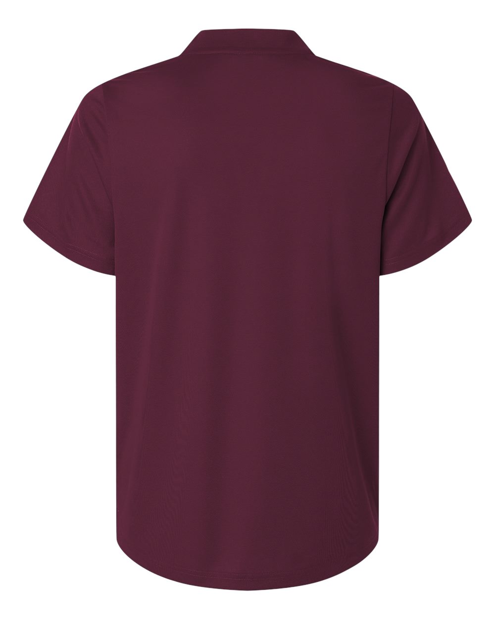 Women's Nova Performance Pique Polo - Back - B266A7532 - Burgundy