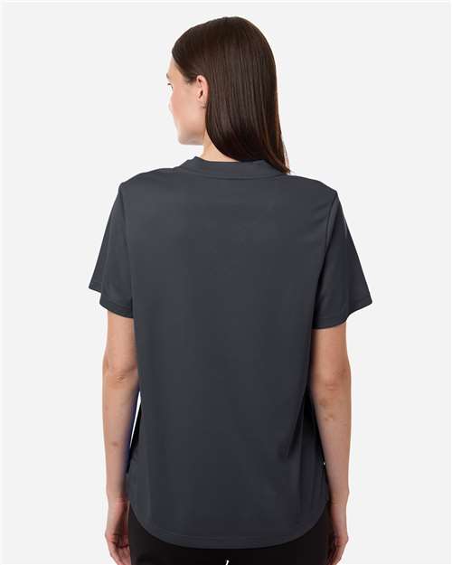 Women's Nova Performance Pique Polo - OnModelBack - B266A7582 - Carbon