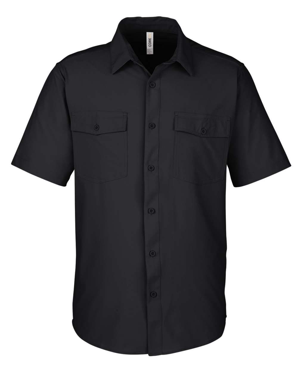 Men's Ultra UVP® Marina Shirt - Front - B290A7503 - Black
