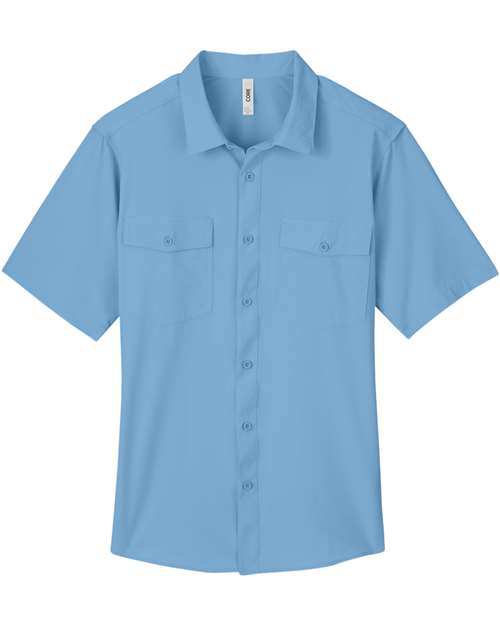 Men's Ultra UVP® Marina Shirt - Front - B290A7269 - Columbia Blue