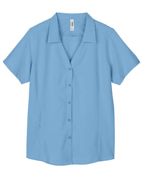 Women's Ultra UVP® Marina Shirt - Front - B293A7262 - Columbia Blue