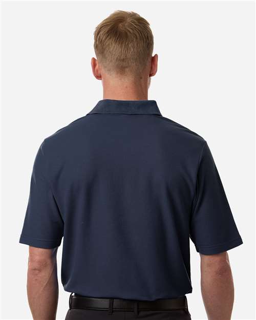 Men's Tall Resolve CVC Performance Pique Polo - OnModelBack - B262A7655 - Classic Navy