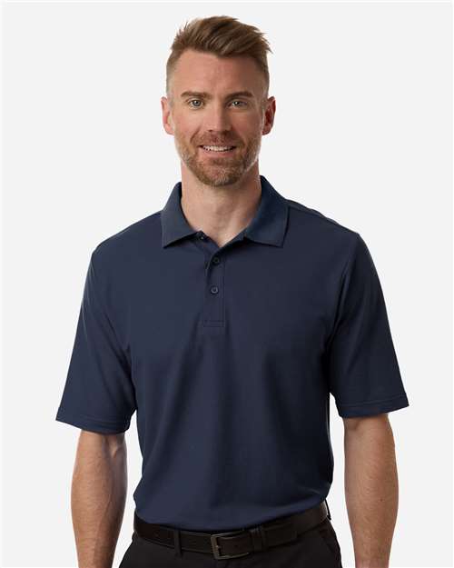Men's Tall Resolve CVC Performance Pique Polo - OnModelFront - B262A7655 - Classic Navy