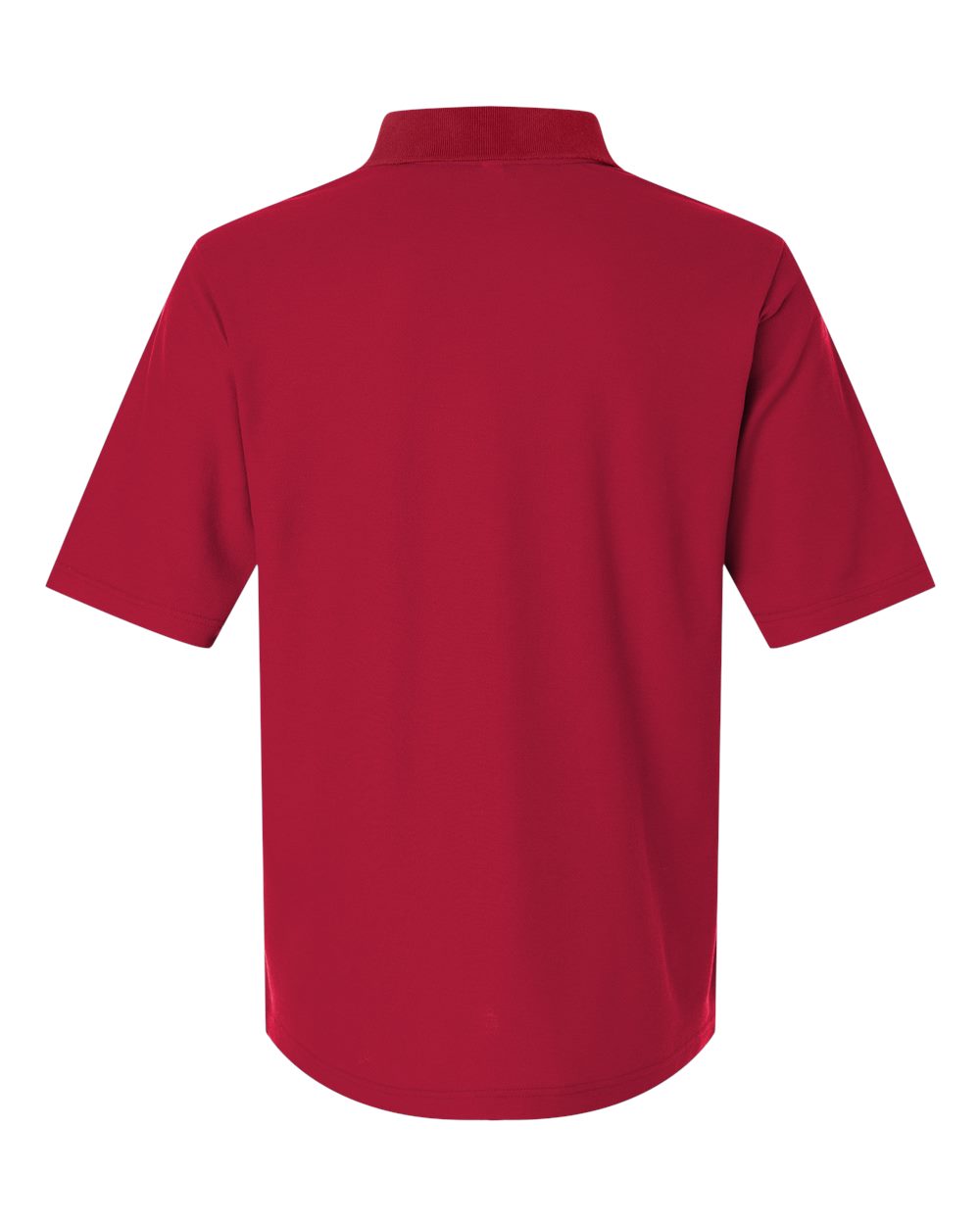 Men's Tall Resolve CVC Performance Pique Polo - Back - B262A7705 - Classic Red