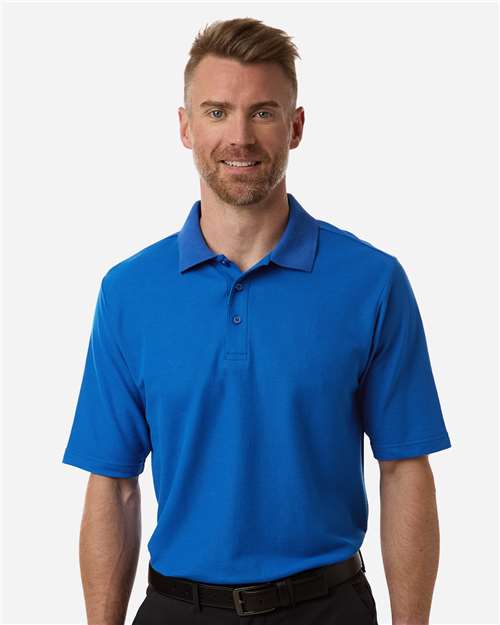 Men's Tall Resolve CVC Performance Pique Polo - OnModelFront - B262A7755 - True Royal