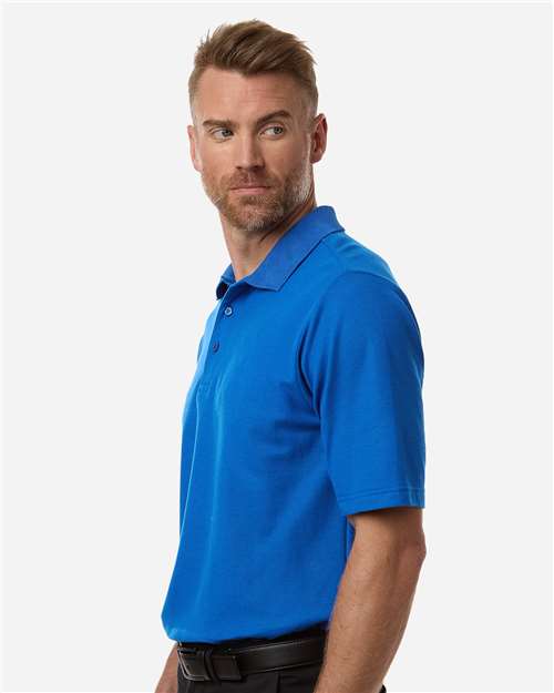 Men's Tall Resolve CVC Performance Pique Polo - OnModelSide - B262A7755 - True Royal
