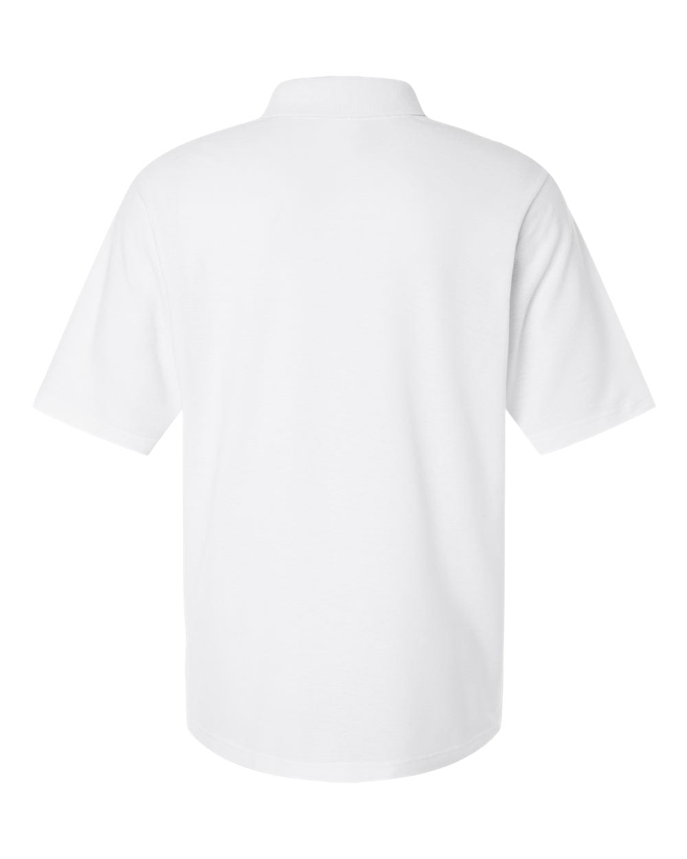Men's Tall Resolve CVC Performance Pique Polo - Back - B262A7005 - White