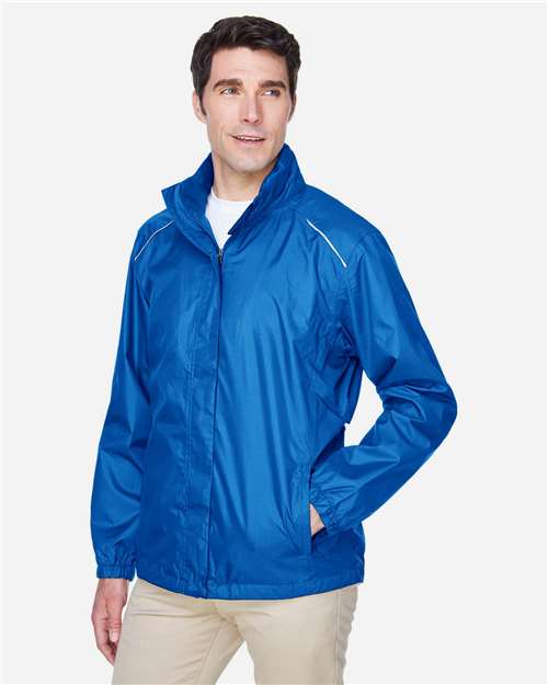 Men's Climate Seam Sealed Lightweight Variegated Ripstop Jacket - OnModelSide - B230A7757 - True Royal