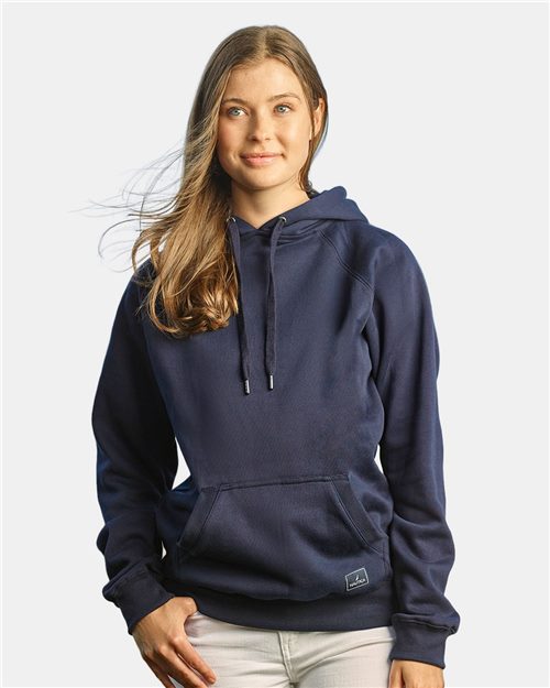 Unisex Anchor Fleece Hooded Sweatshirt - styleImage