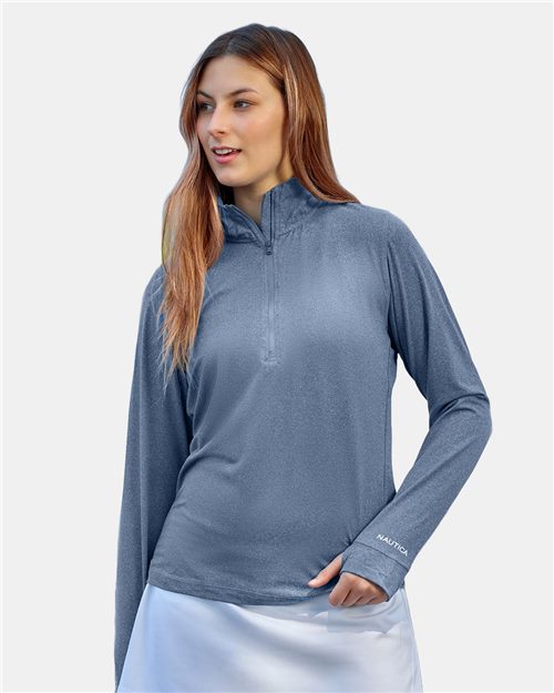 Women's Saltwater Quarter-Zip Pullover - styleImage