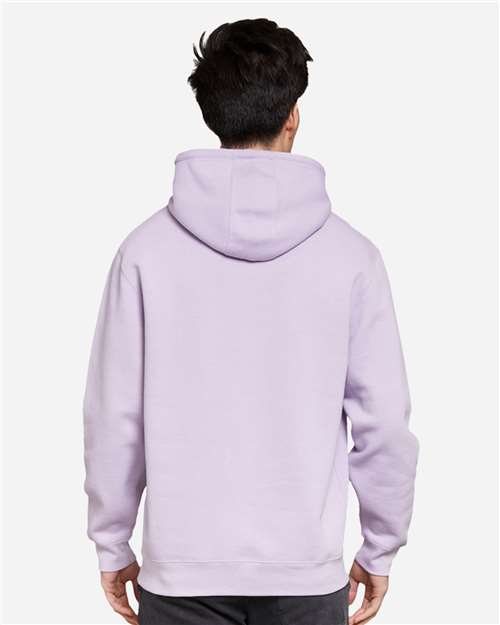 Unisex Premium Pullover Hooded Sweatshirt - OnModelBack - B487C9672 - Lilac