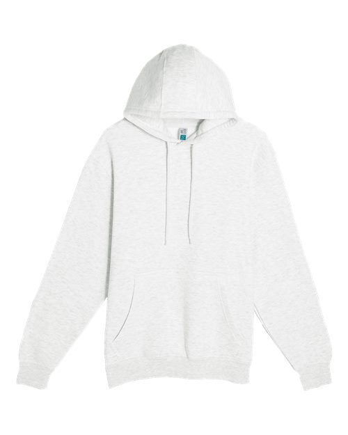 Unisex Premium Pullover Hooded Sweatshirt - Front - B487C9248 - Oatmeal Heather