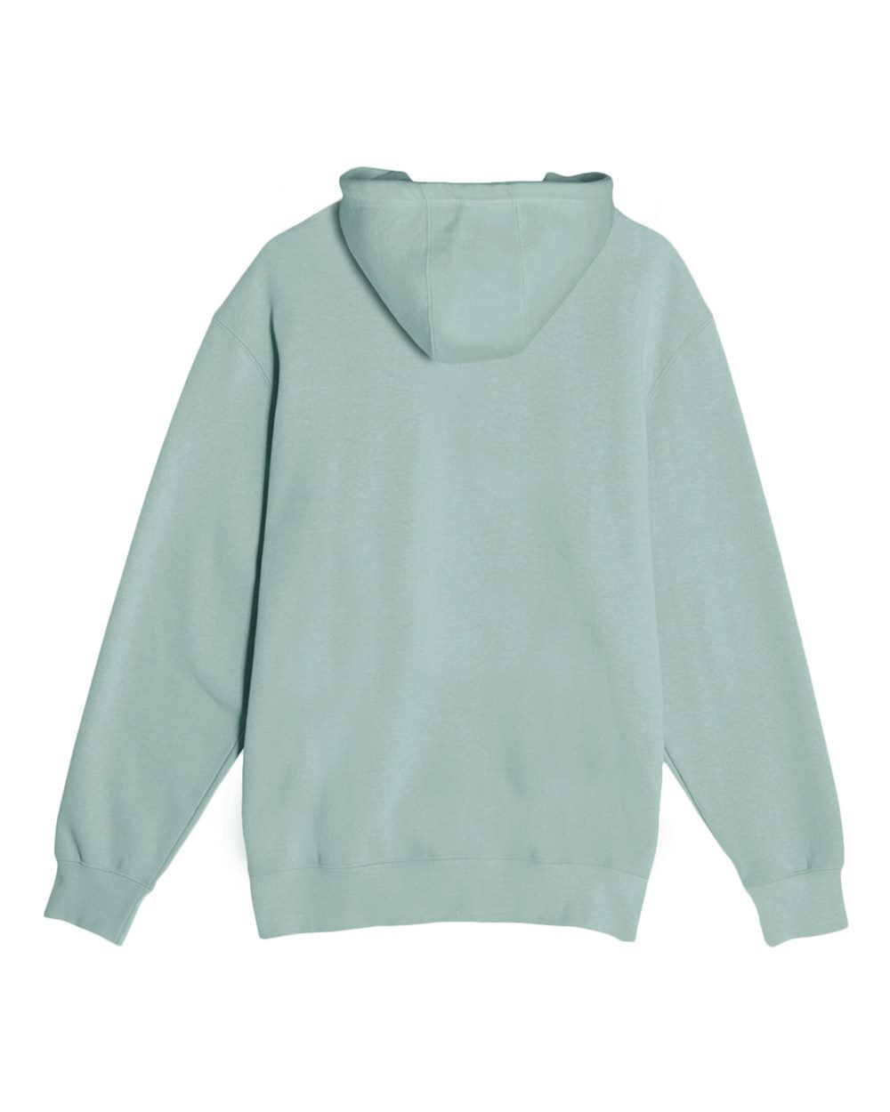 Premium Pullover Hooded Sweatshirt - Back - B487C9182 - Seafoam