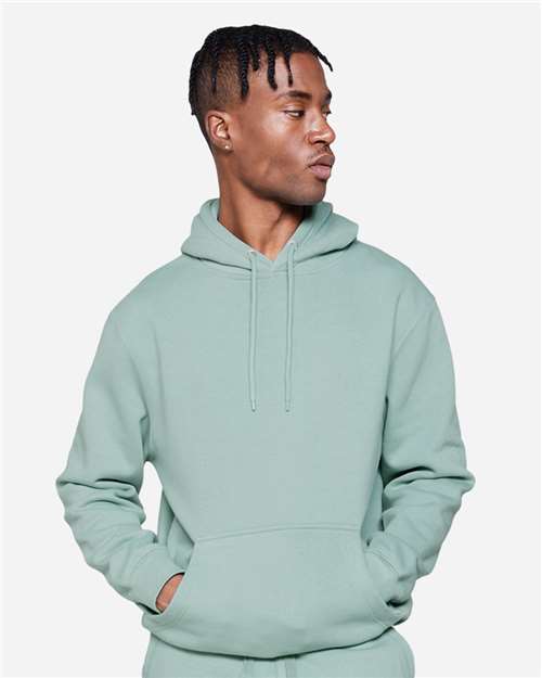 Unisex Premium Pullover Hooded Sweatshirt - OnModelFront - B487C9182 - Seafoam