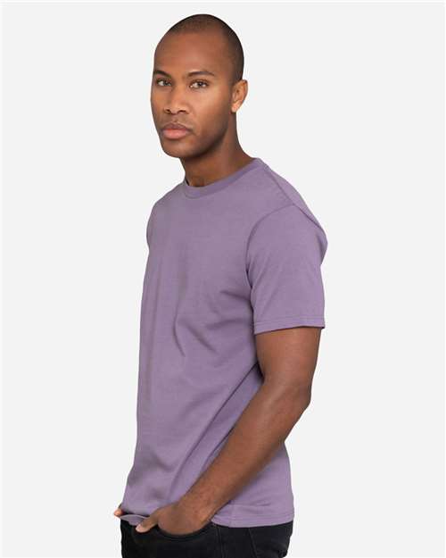 Heavyweight T-Shirt - OnModelSide - B492C9673 - Lavender