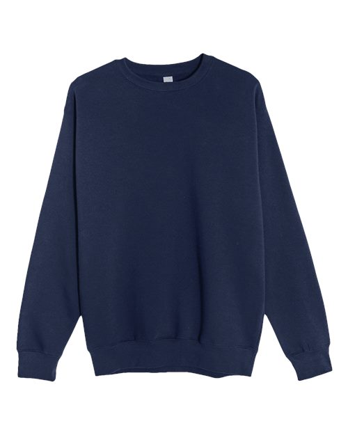Unisex Premium Crewneck Sweatshirt - Front - B489C9658 - Navy