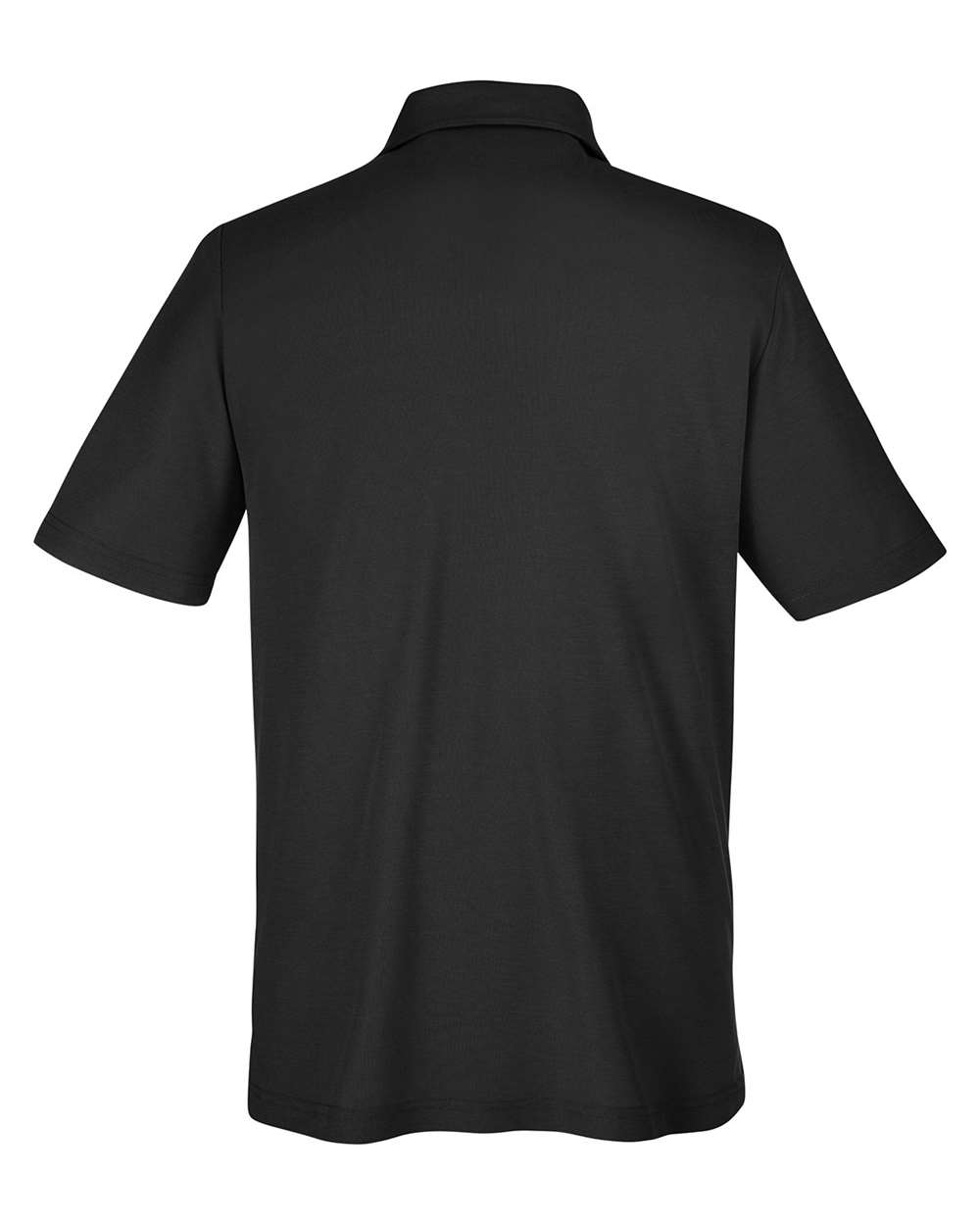 Men's Tall Fusion ChromaSoft™ Pique Polo - Back - B279A7505 - Black