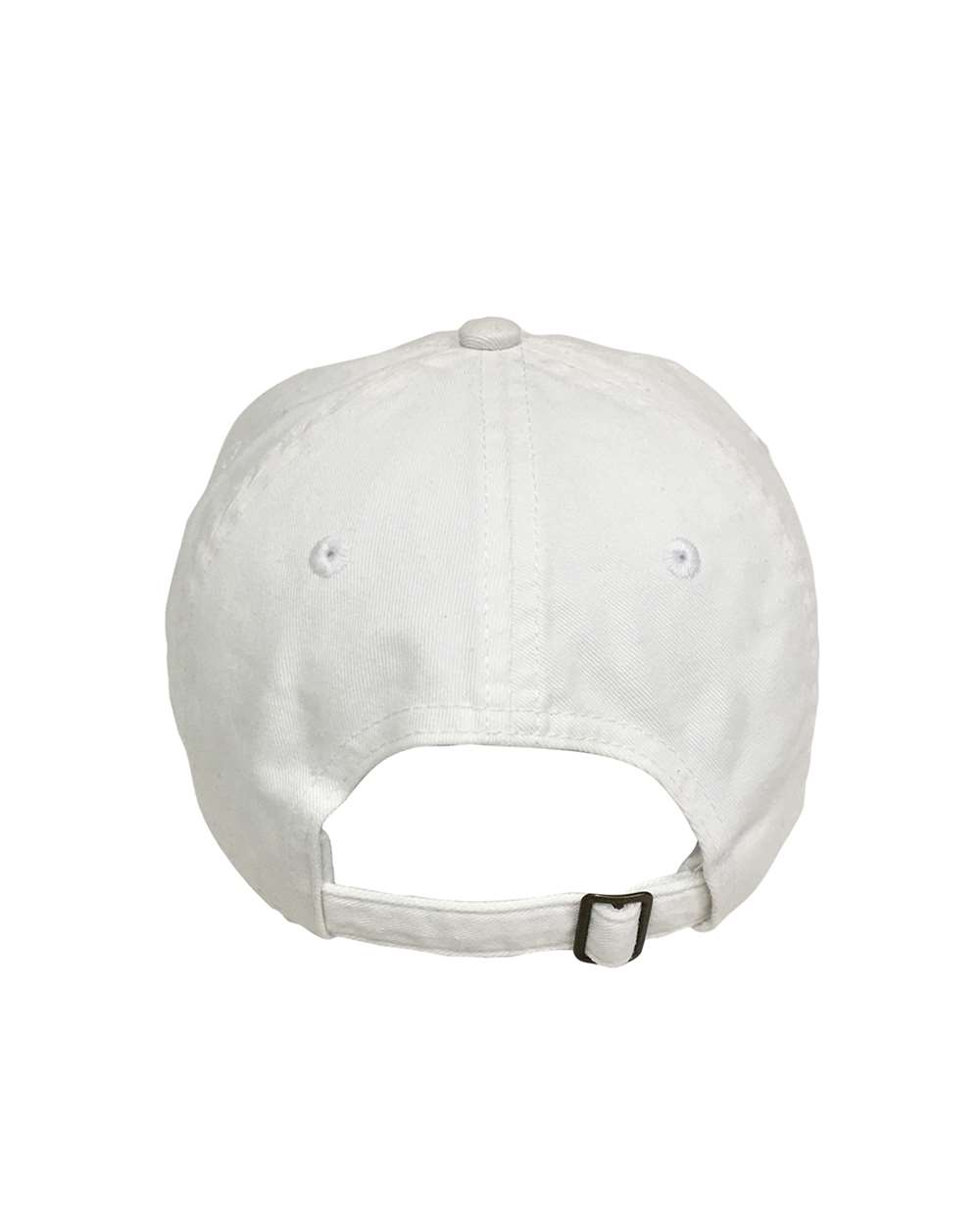 Youth Classic Brushed Twill Cap - Back - B879E8000 - White