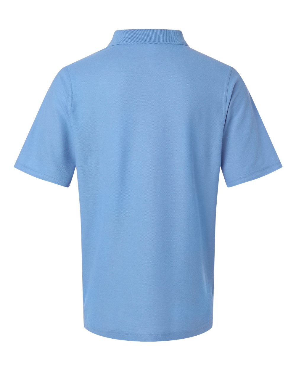 Men's Maverick CVC Pique Polo - Back - B185B9253 - Light College Blue