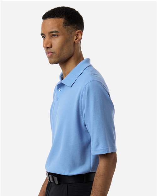 Men's Maverick CVC Pique Polo - OnModelSide - B185B9253 - Light College Blue