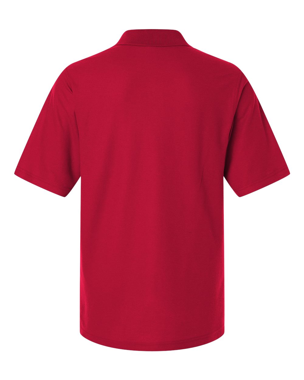 Men's Maverick CVC Pique Polo - Back - B185B9703 - Red