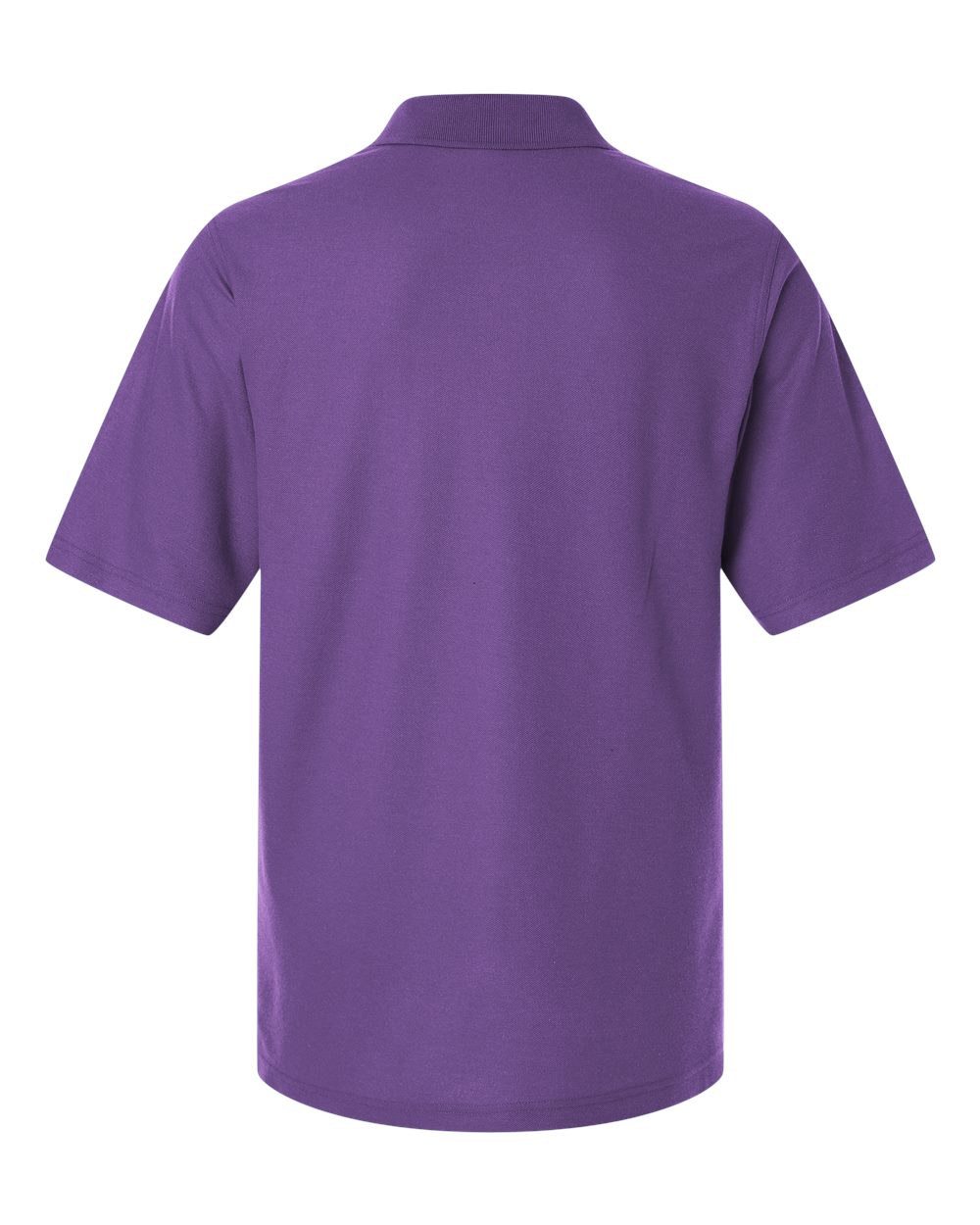 Men's Maverick CVC Pique Polo - Back - B185B9673 - Team Purple