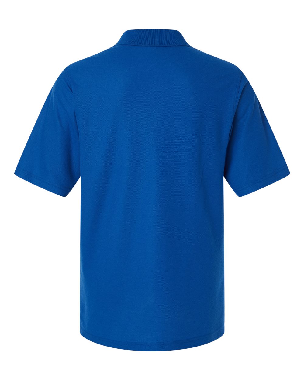 Men's Maverick CVC Pique Polo - Back - B185B9753 - True Royal