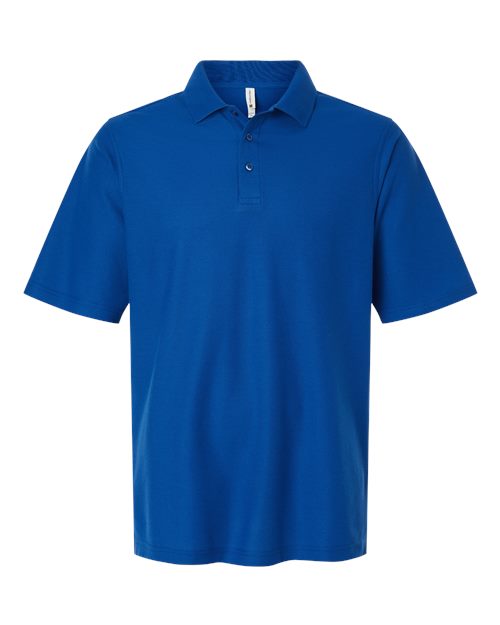 Men's Maverick CVC Pique Polo - Front - B185B9753 - True Royal