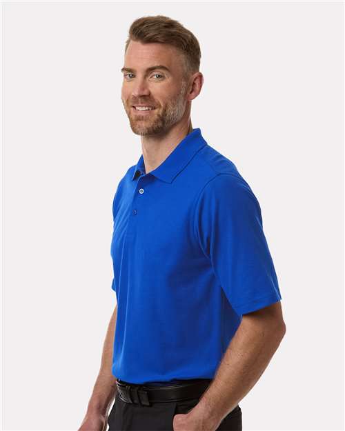 Men's Maverick CVC Pique Polo - OnModelSide - B185B9753 - True Royal