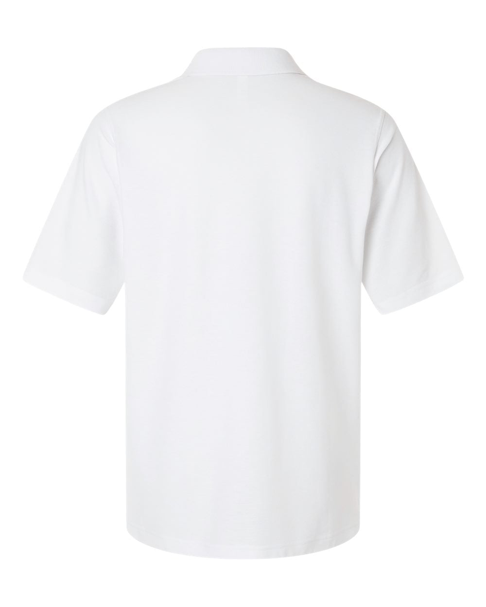Men's Maverick CVC Pique Polo - Back - B185B9003 - White