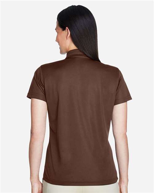 Women's Command Snag Protection Polo - OnModelBack - B693D9053 - Sport Dark Brown