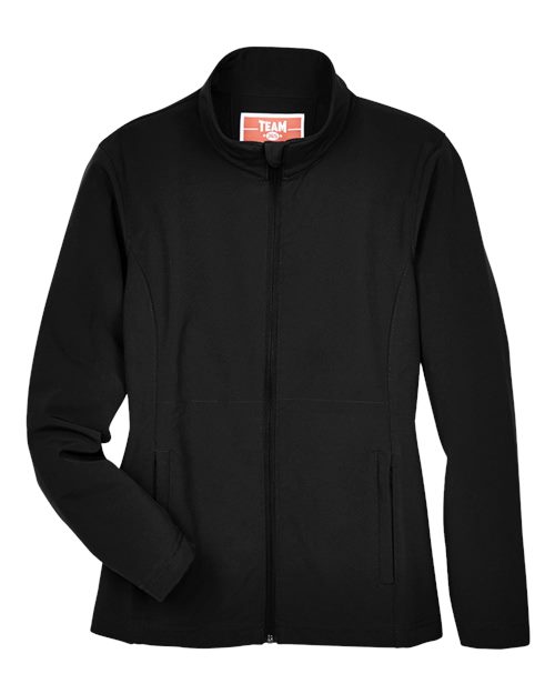 Women's Leader Soft Shell Jacket - Front - B743D9503 - Black