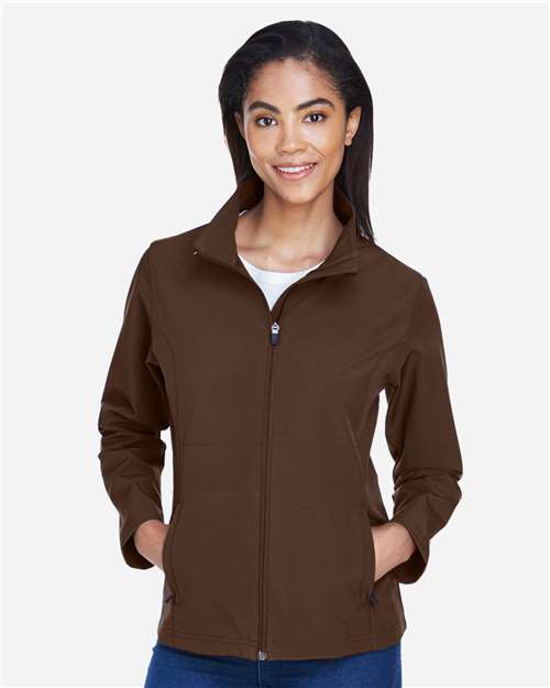 Women's Leader Soft Shell Jacket - OnModelFront - B743D9052 - Sport Dark Brown