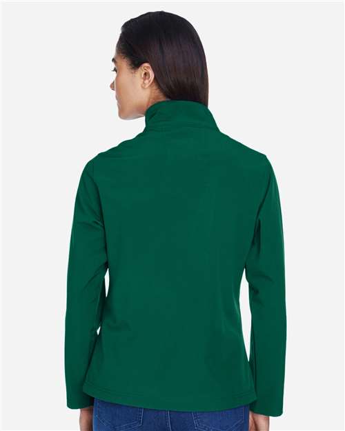 Women's Leader Soft Shell Jacket - OnModelBack - B743D9073 - Sport Forest