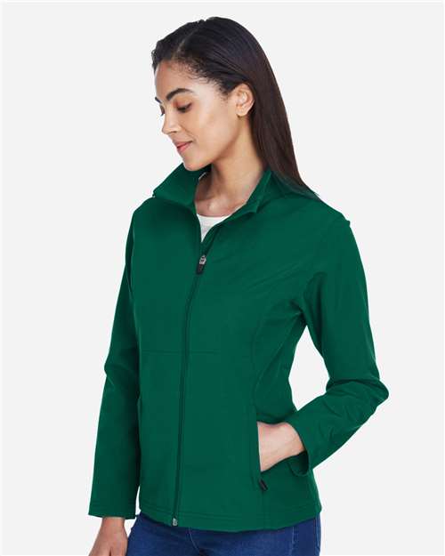 Women's Leader Soft Shell Jacket - OnModelSide - B743D9073 - Sport Forest