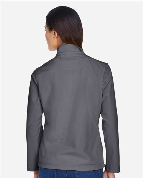 Women's Leader Soft Shell Jacket - OnModelBack - B743D9132 - Sport Graphite