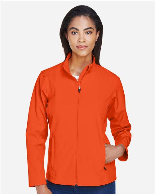 Women's Leader Soft Shell Jacket - OnModelFront - B743D9662 - Sport Orange