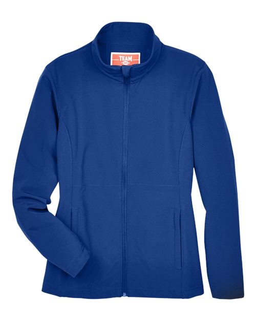 Women's Leader Soft Shell Jacket - Front - B743D9752 - Sport Royal