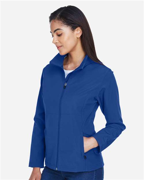 Women's Leader Soft Shell Jacket - OnModelSide - B743D9752 - Sport Royal
