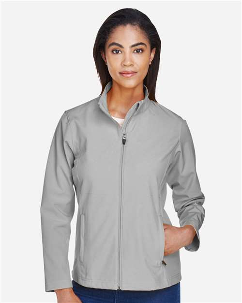 Women's Leader Soft Shell Jacket - OnModelFront - B743D9352 - Sport Silver