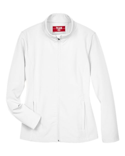 Women's Leader Soft Shell Jacket - Front - B743D9002 - White