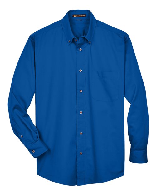 Men's Easy Blend™ Twill Shirt - Front - B236B9757 - French Blue