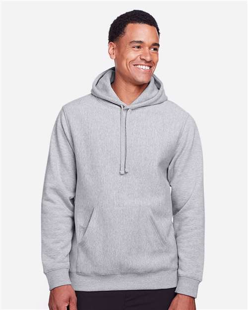 Unisex Zone HydroSport™ Heavyweight Hooded Sweatshirt - OnModelFront - B759D9102 - Athletic Heather