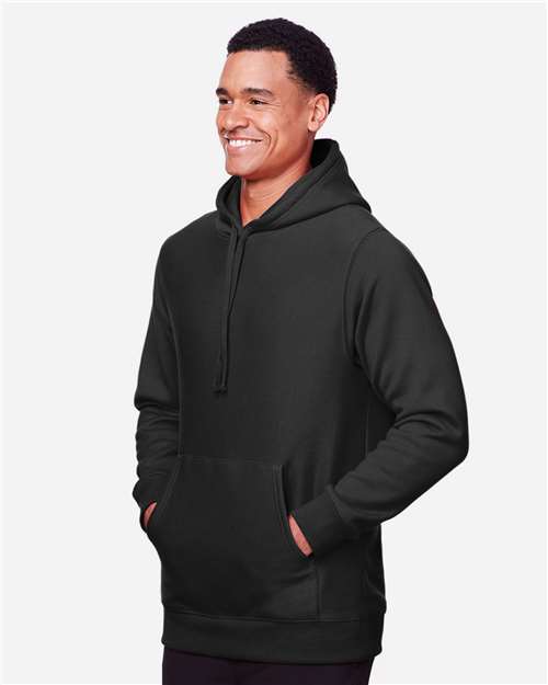 Unisex Zone HydroSport™ Heavyweight Hooded Sweatshirt - OnModelSide - B759D9502 - Black