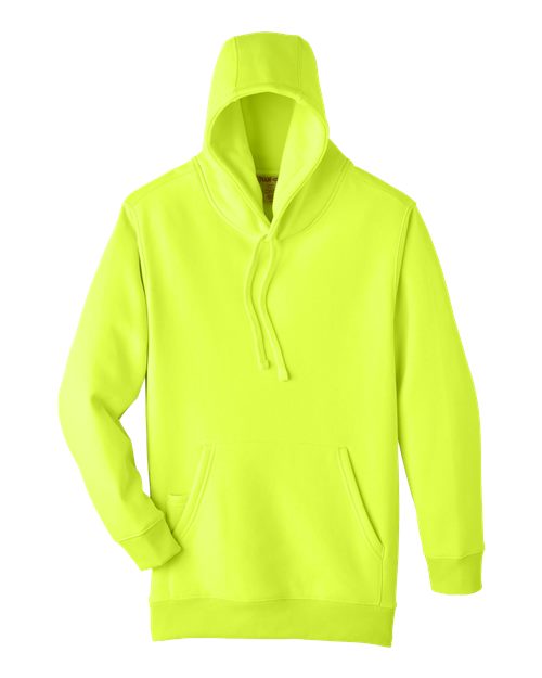 Unisex Zone HydroSport™ Heavyweight Hooded Sweatshirt - Front - B759D9172 - Safety Yellow