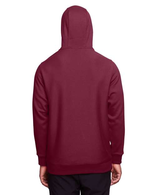 Unisex Zone HydroSport™ Heavyweight Hooded Sweatshirt - OnModelBack - B759D9539 - Sport Dark Maroon