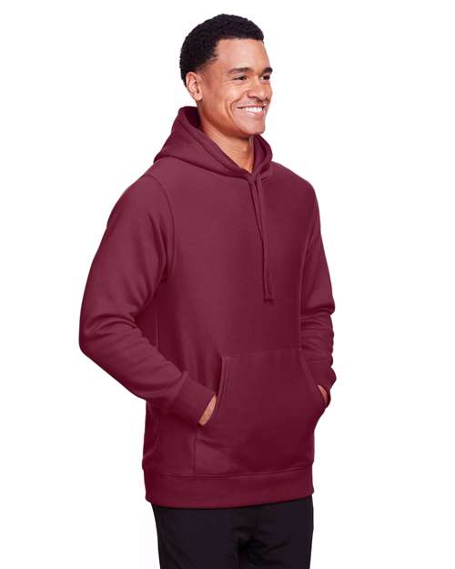 Unisex Zone HydroSport™ Heavyweight Hooded Sweatshirt - OnModelSide - B759D9539 - Sport Dark Maroon